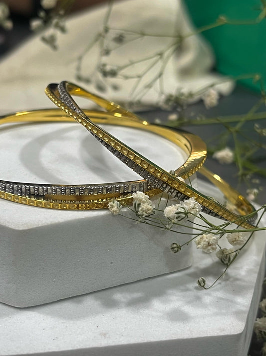 Dual Tone Bangles