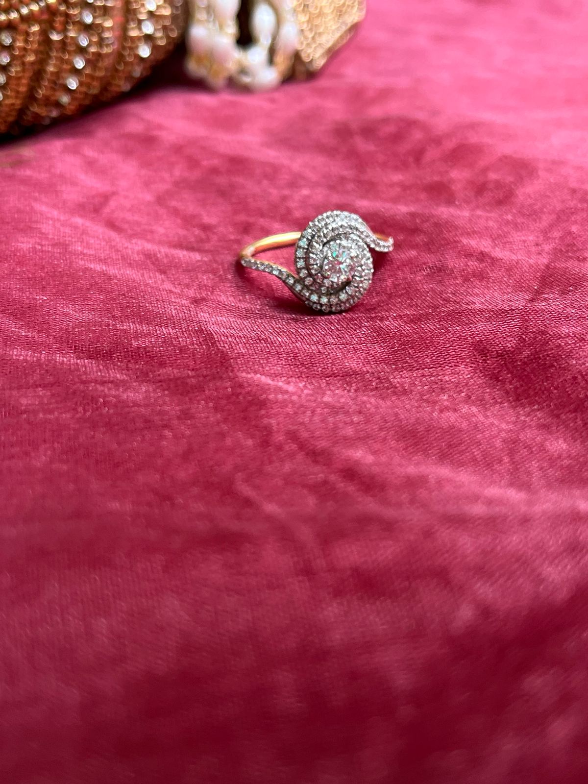 Rose Diamond Ring