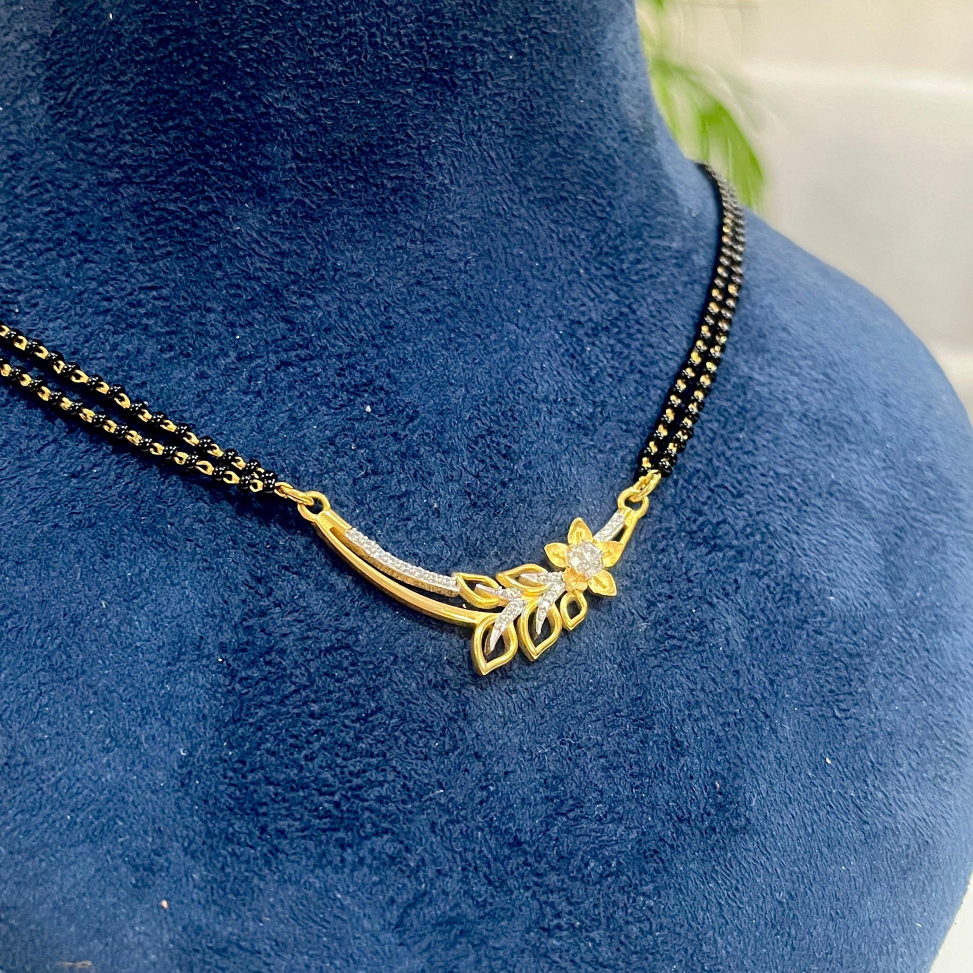 Double Chain Designs Chain Like Mangalsutra Latest Short