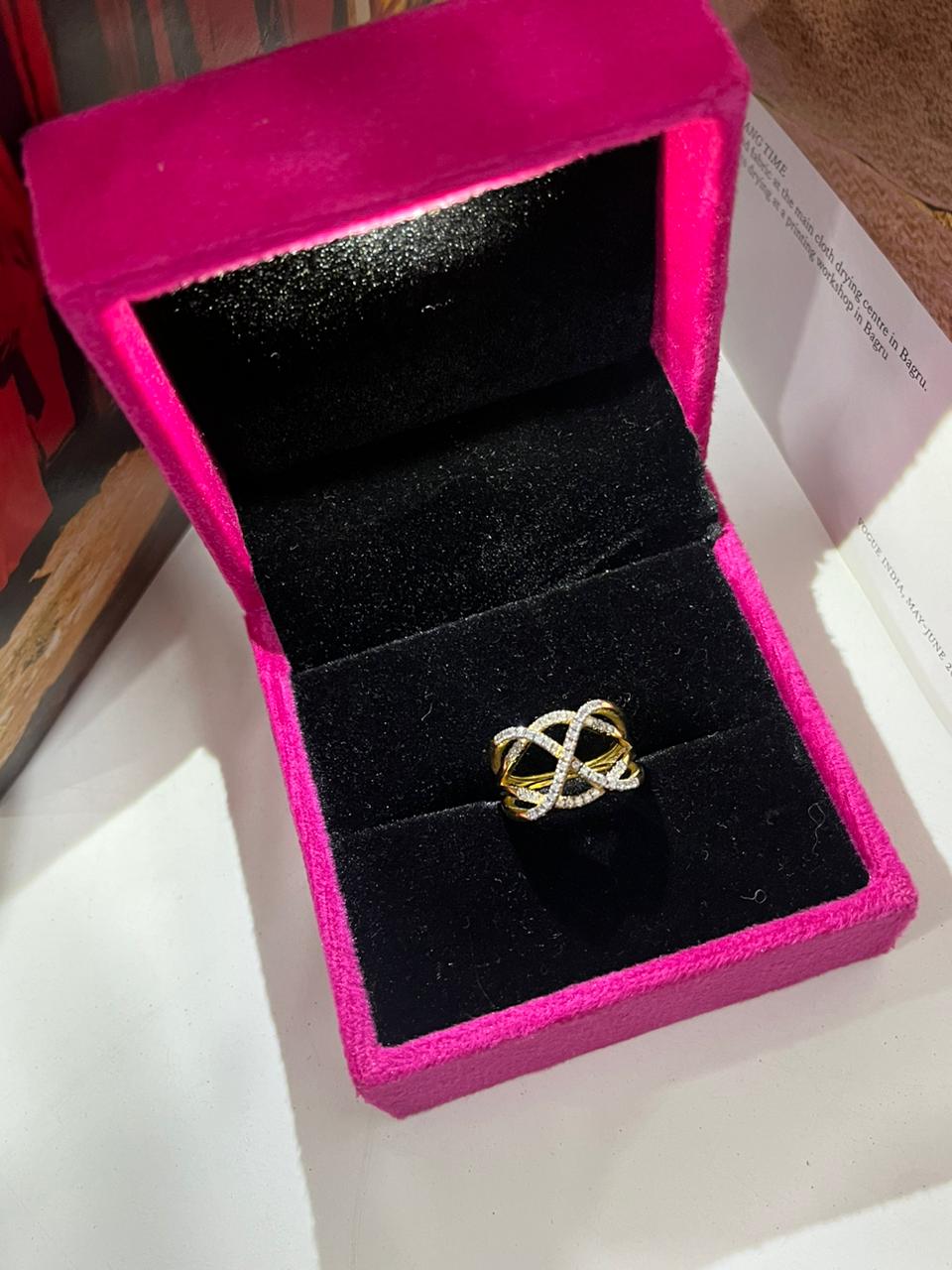 Swirl Band Ring