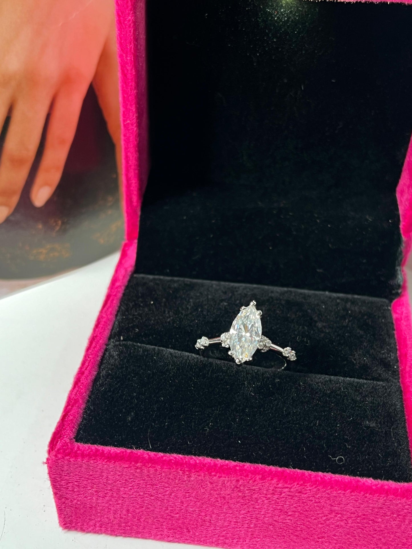 Marquise Diamond Ring