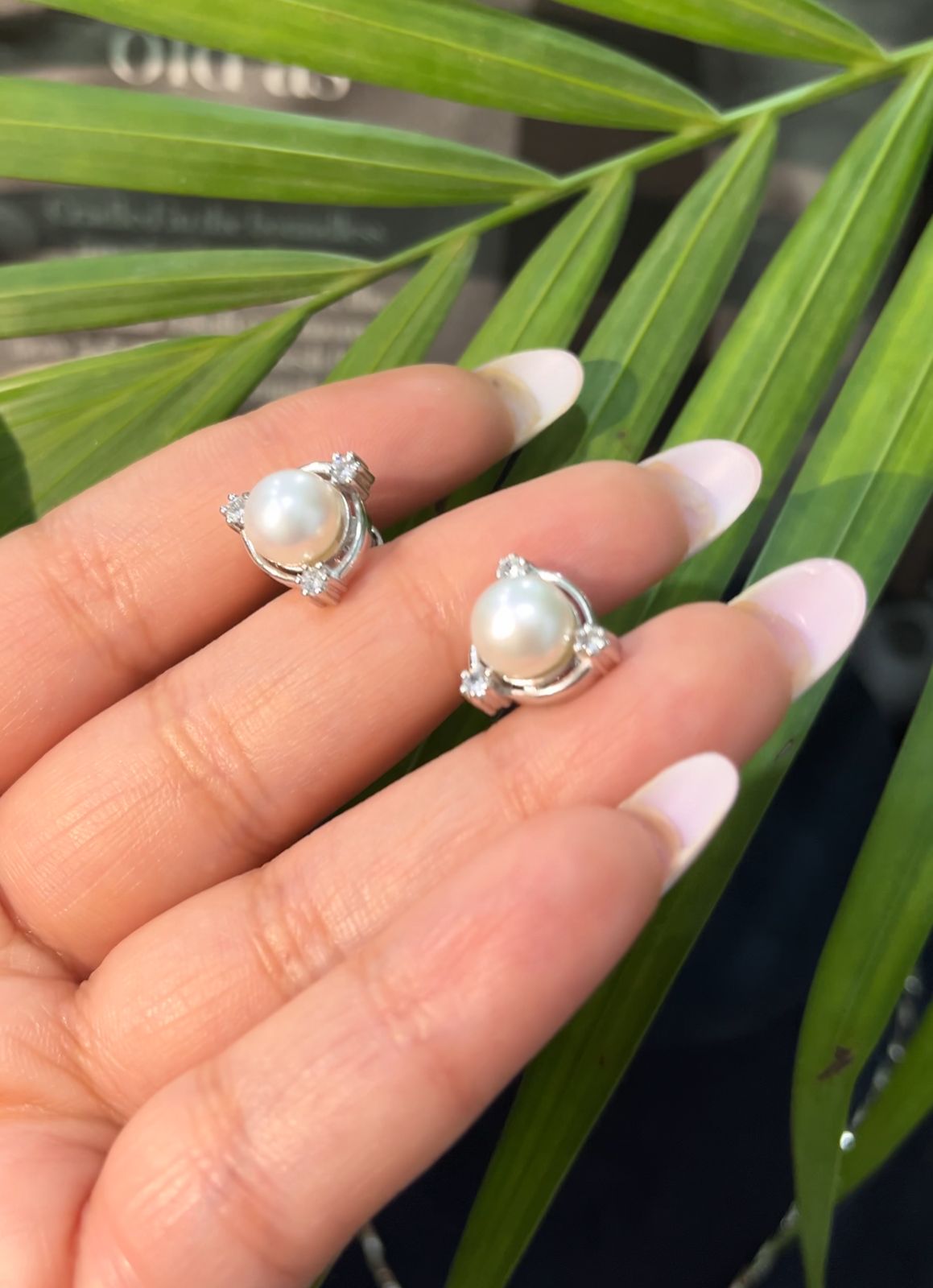 Celestial Pearl Earrings