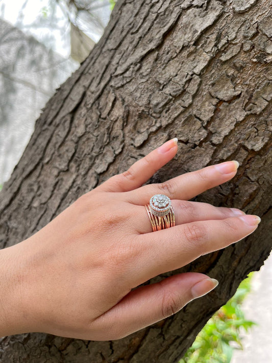 Diamond on the Top Ring