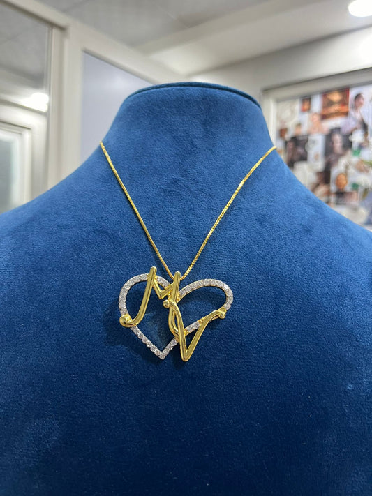 Giant Initial pendant chain