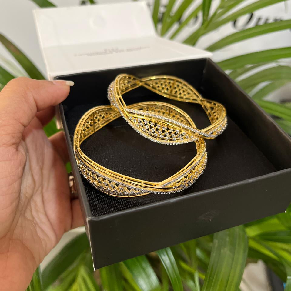 Zaria Bangles (Pair)