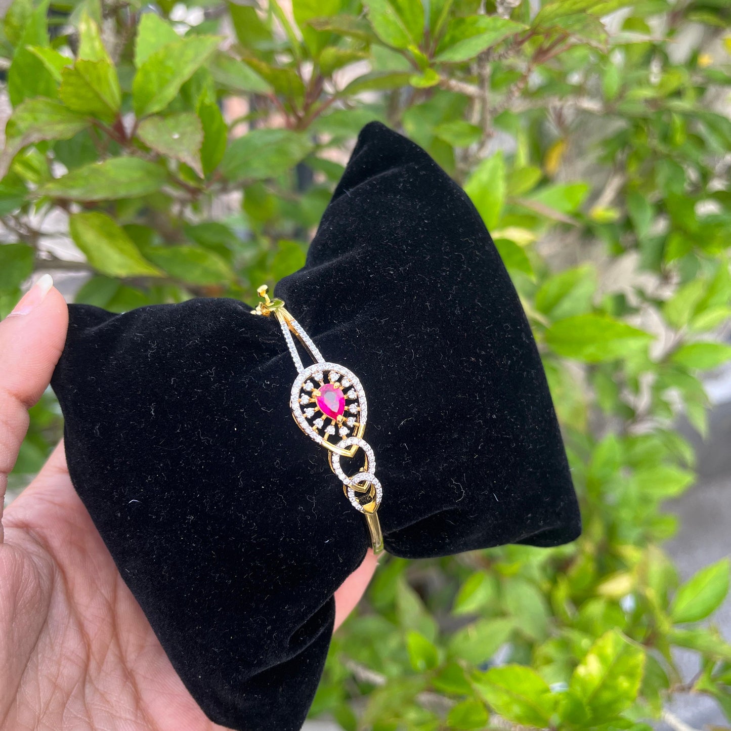 Ruby Radiance Bracelet