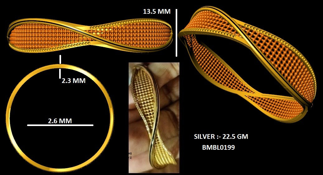 Gold Mesh Bracelet