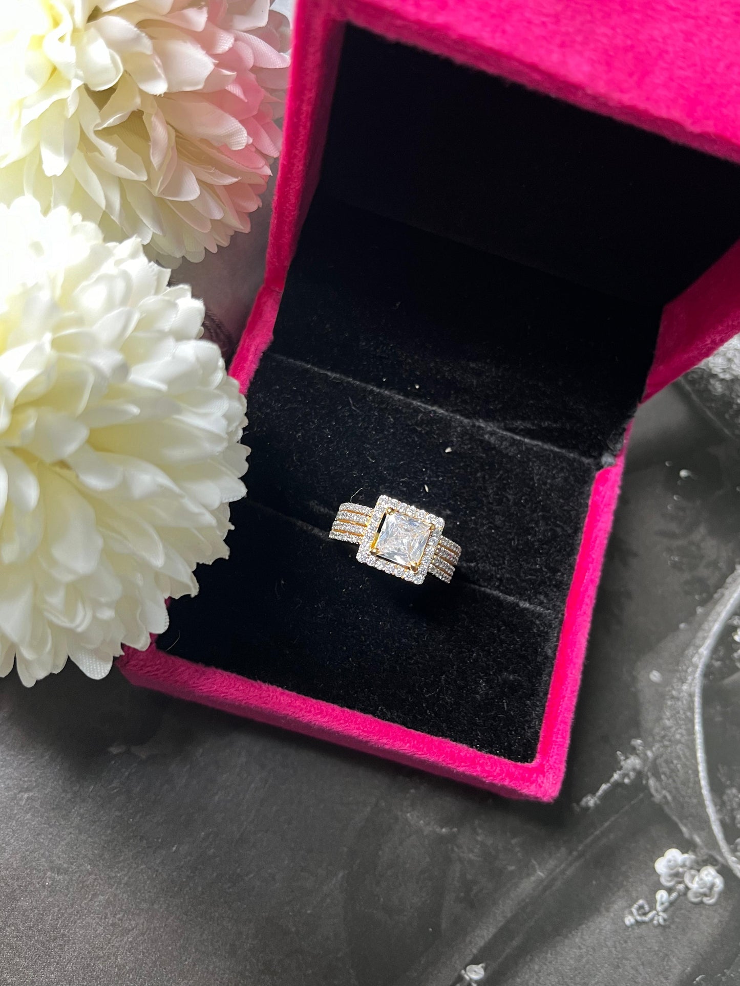 Princess Halo Ring