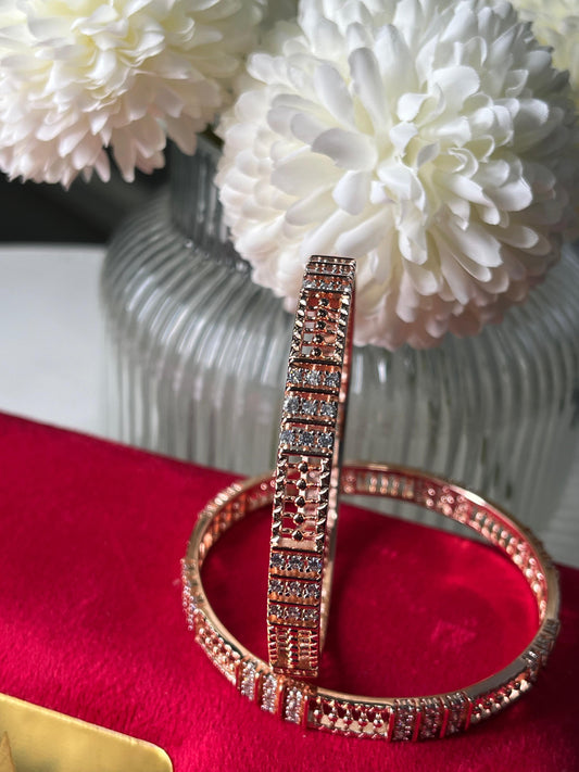 Nav diamond bangles