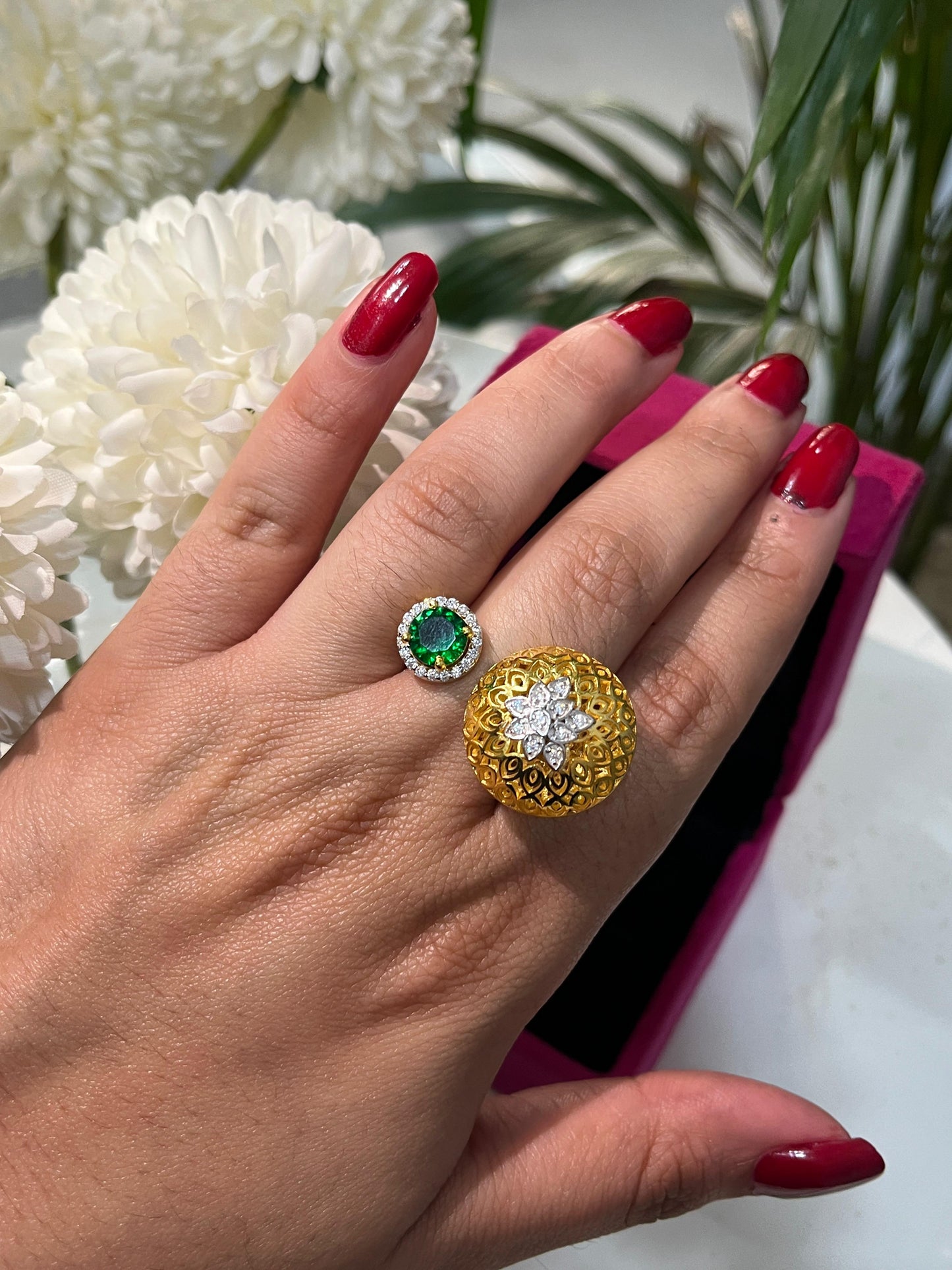 Millie Emerald Ring