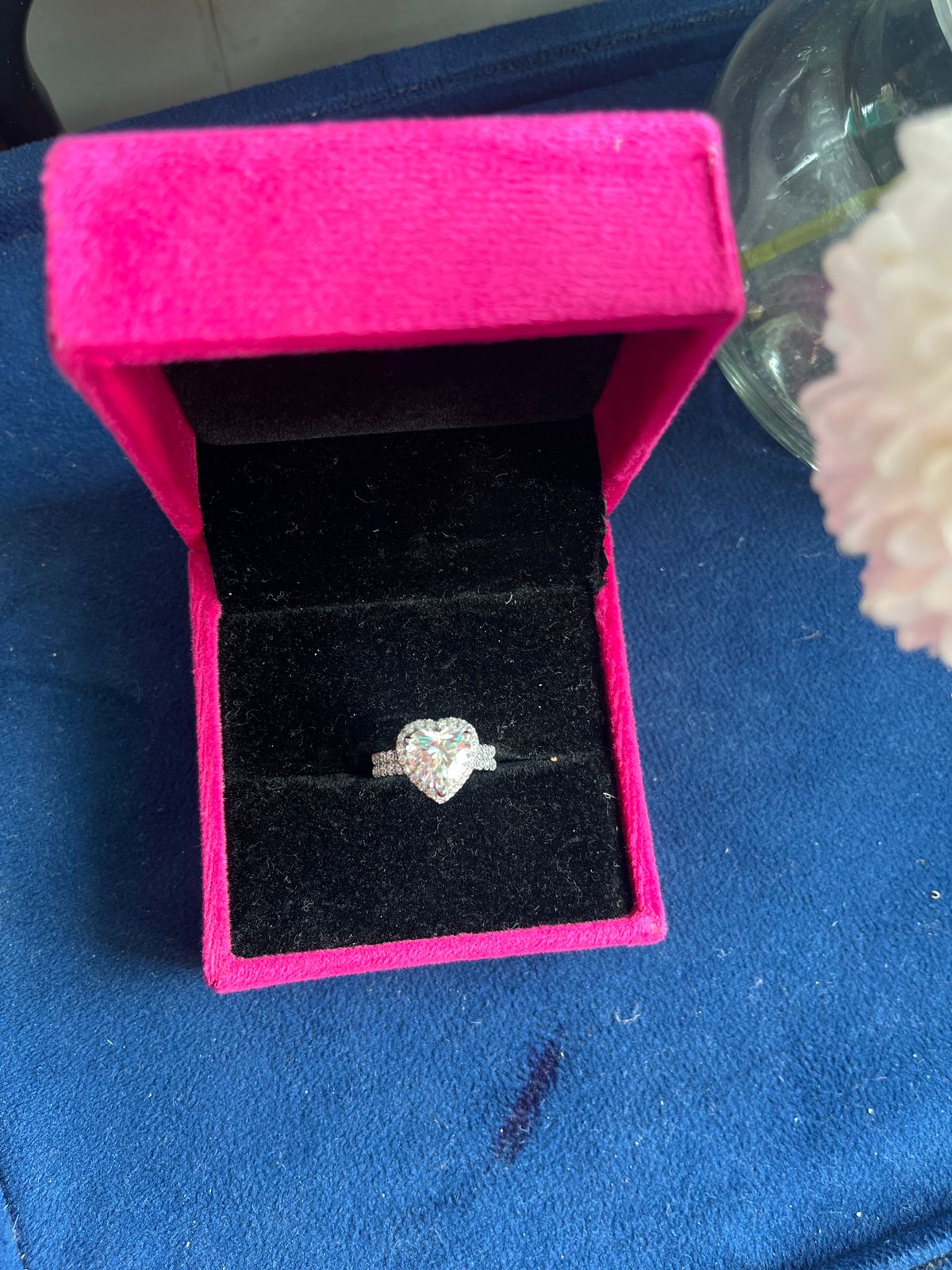 Heart Diamond Ring
