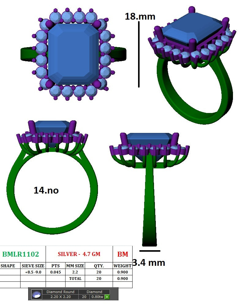 Serenity Sapphire Ring