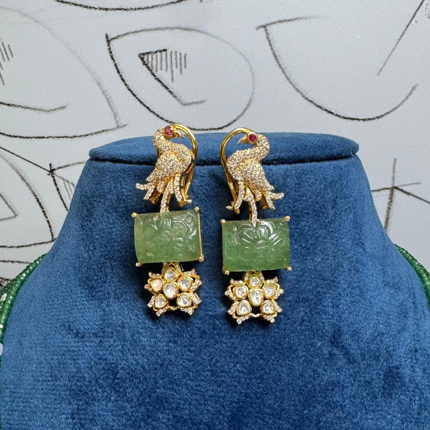 The Mayur Moissanite Necklace