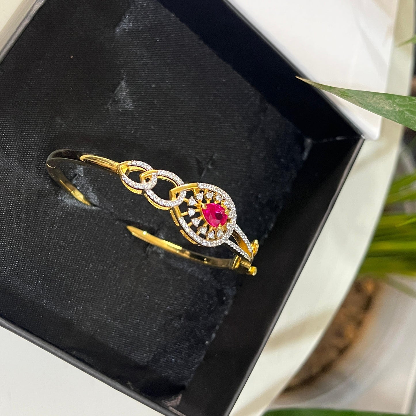 Ruby Radiance Bracelet