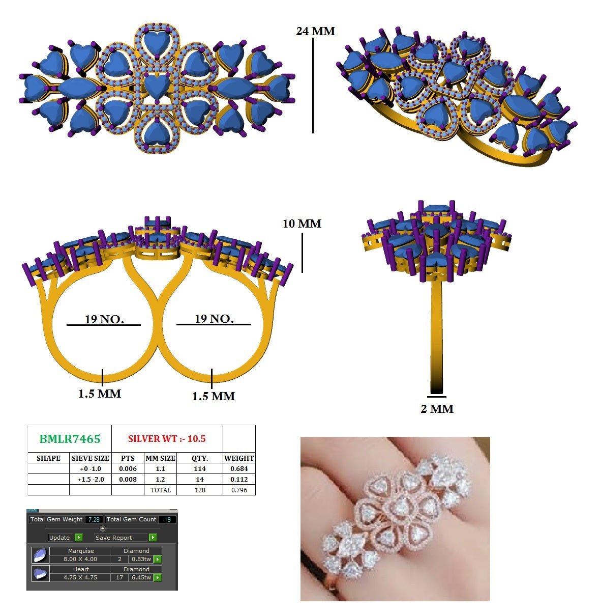 Tiara Ring