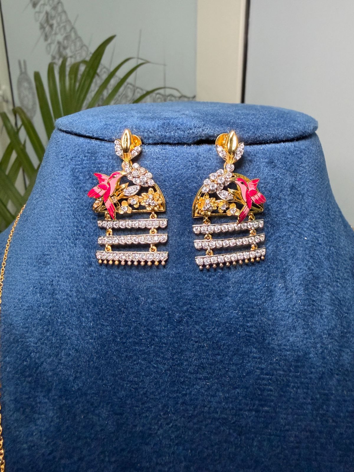 Bird Diamond Earrings