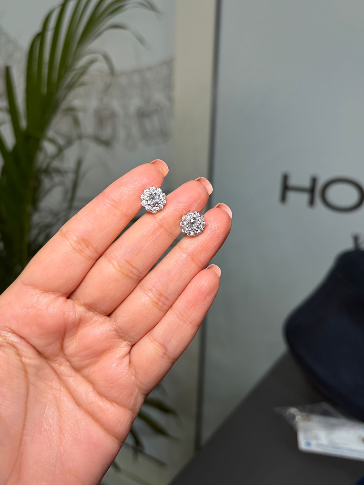 Stud Floral Earrings