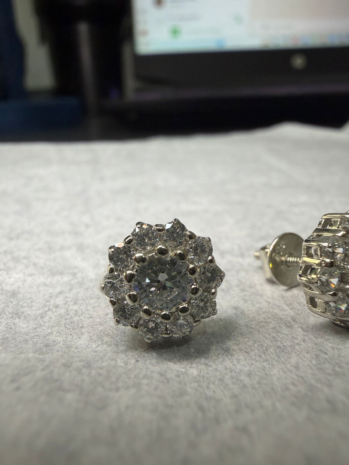 Stud Floral Earrings