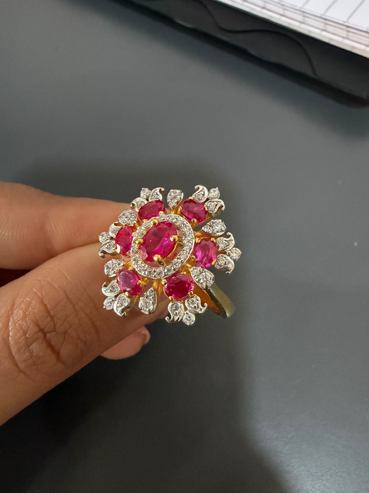 Ruby Love Ring