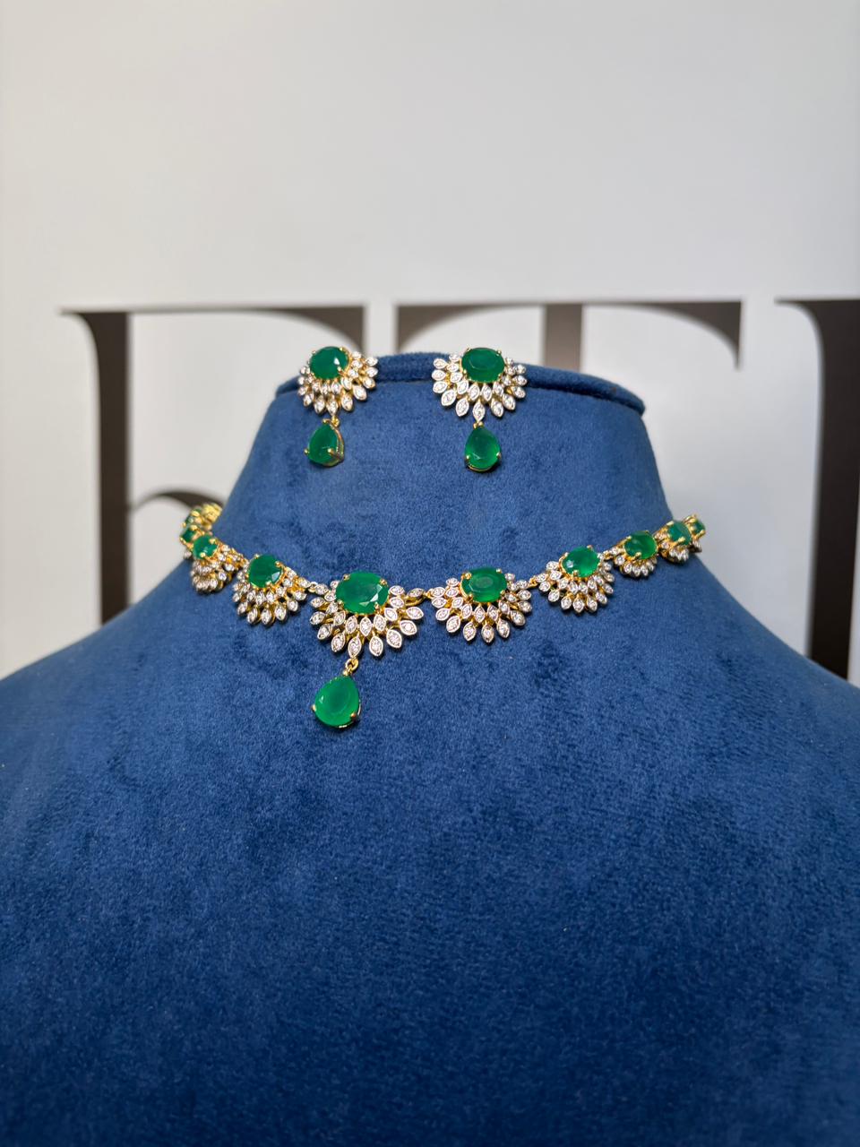 Emerald Drop Necklace
