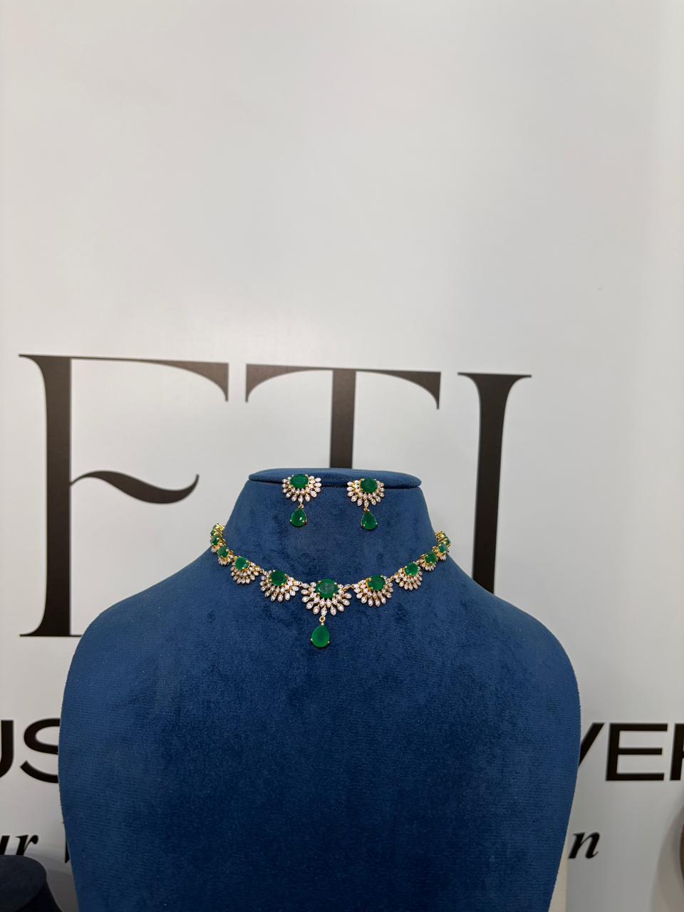 Emerald Drop Necklace