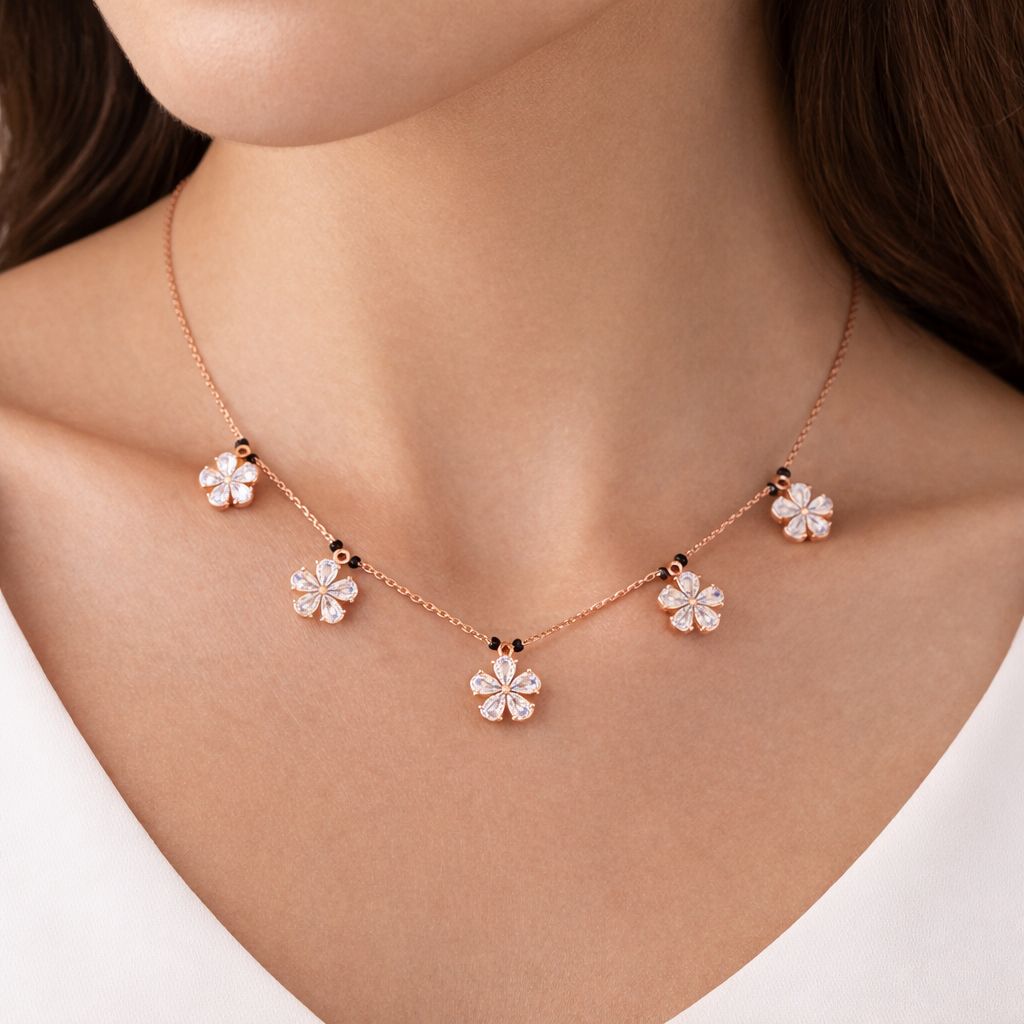 Floret Charm Necklace