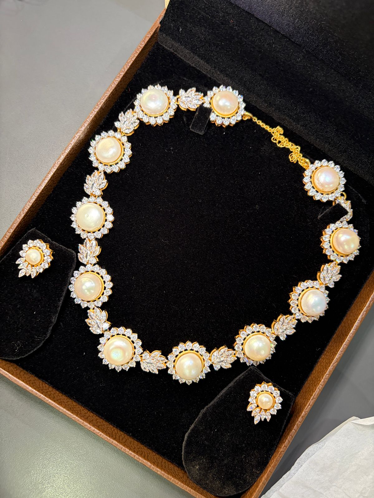Pearl Marquise Necklace