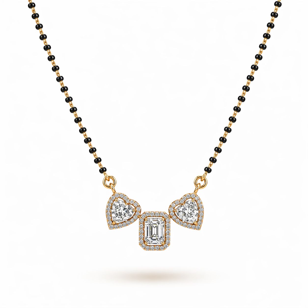 Heart Octo Mangalsutra