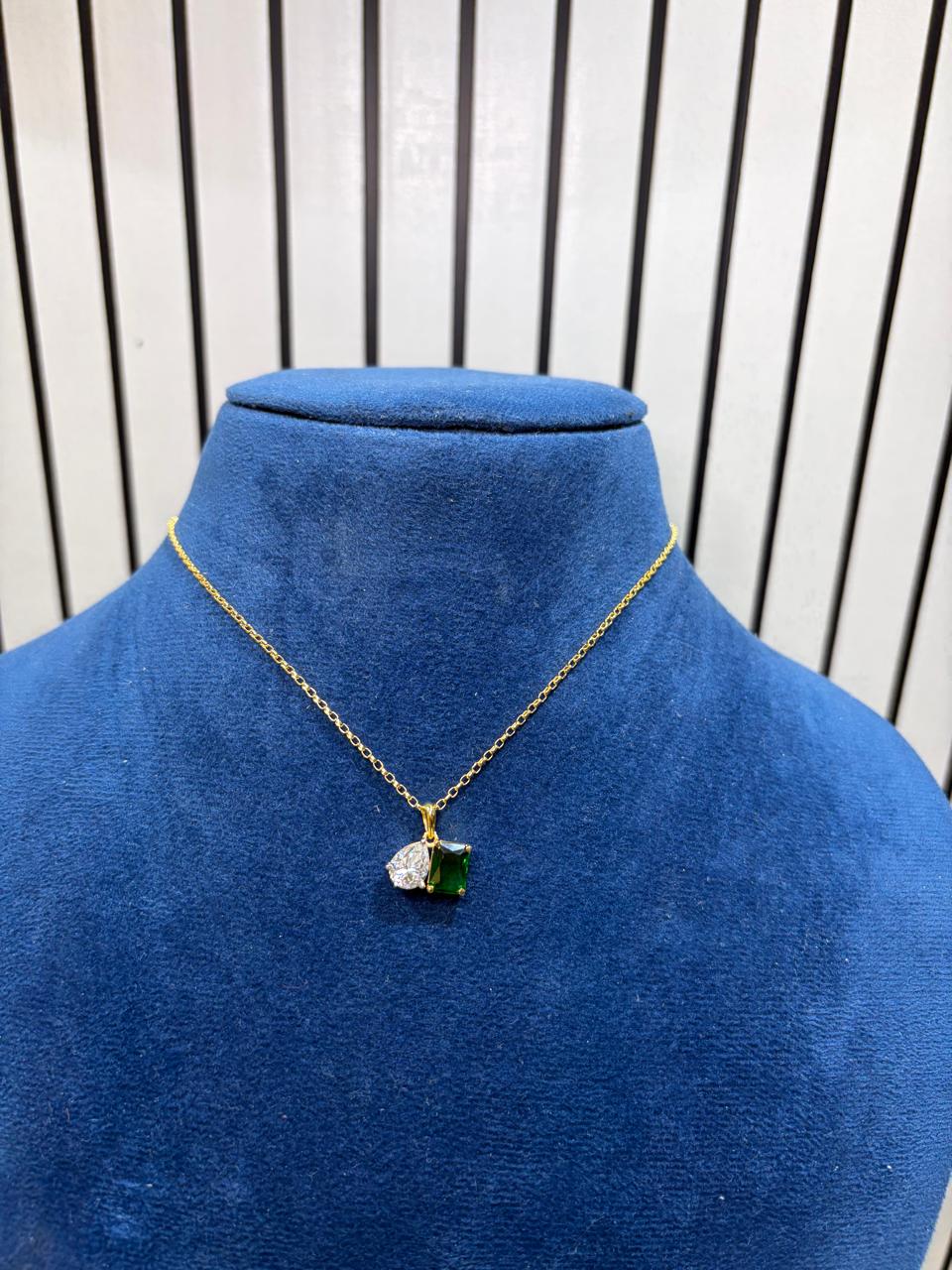 Gemstone Toi Et Moi Chain