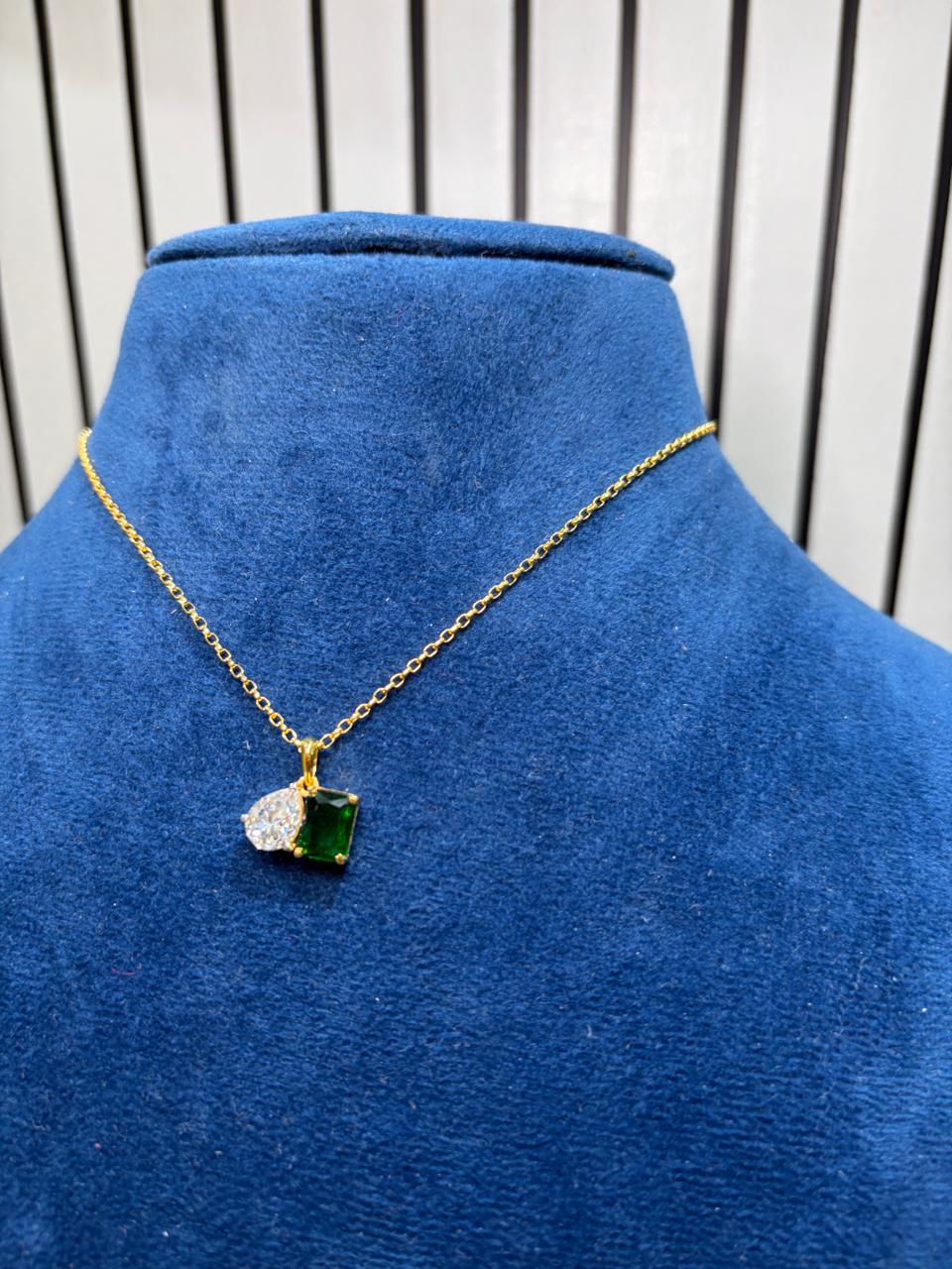Gemstone Toi Et Moi Chain
