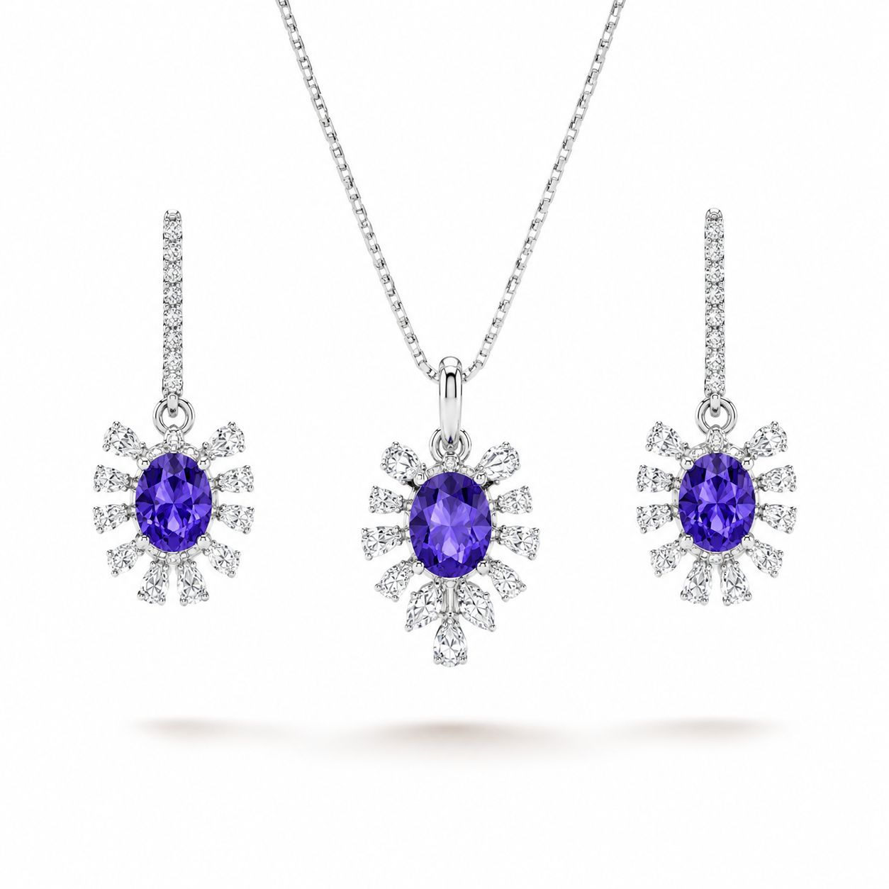 Dilruba Pendant Set