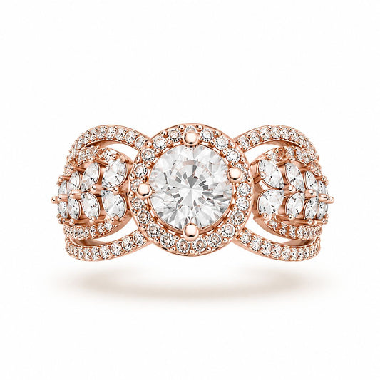 Solitaire Mahira Ring