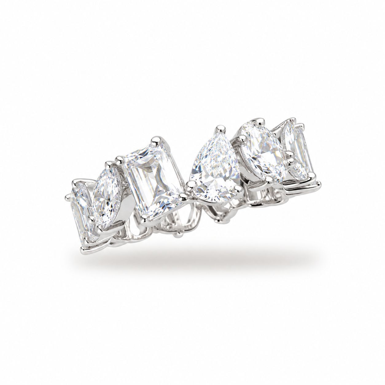 Multi Shape Eternity Band