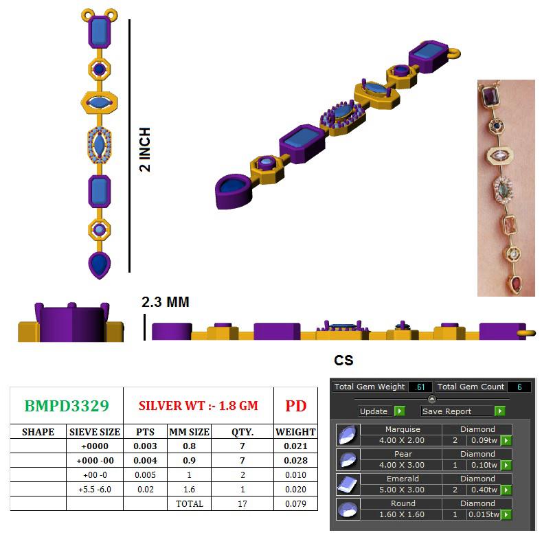 Elements Of Light Pendant Chain
