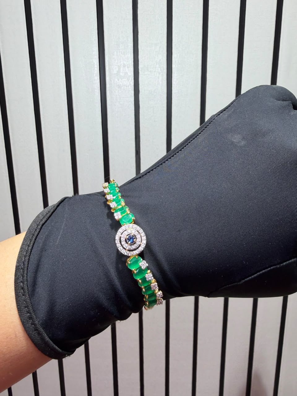 Rajwada Emerald bracelet