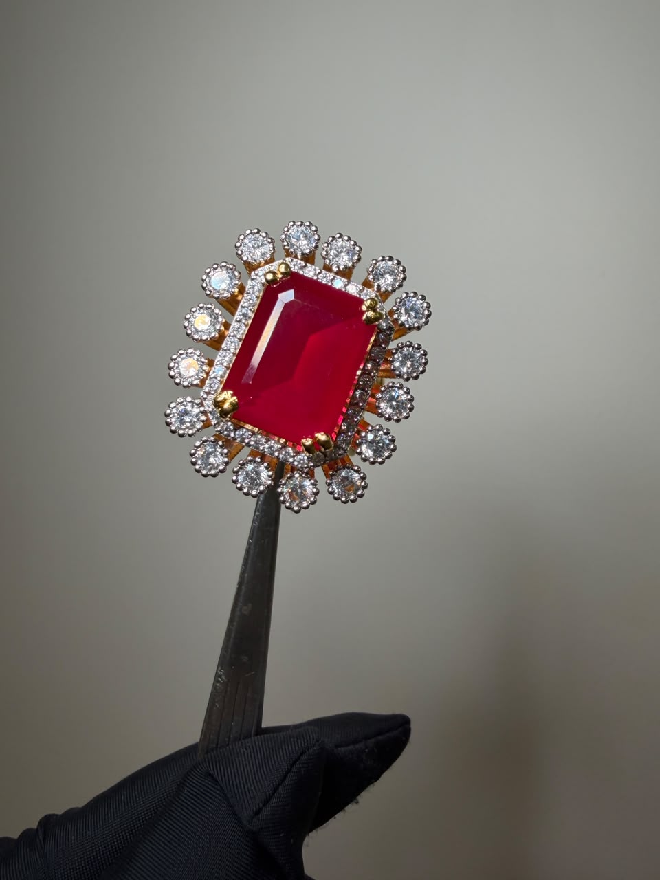 Bird Ruby Ring