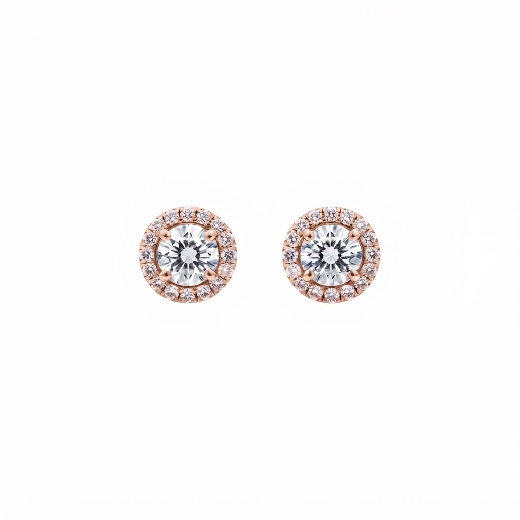 Minimal Halo Earrings