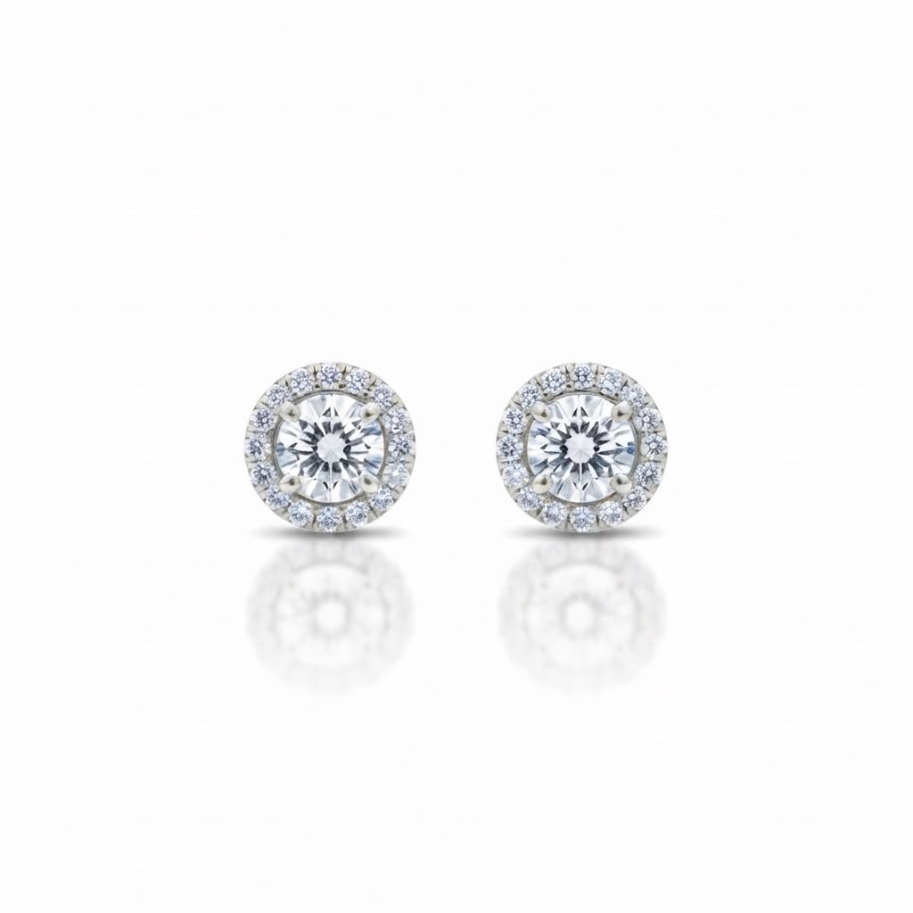 Minimal Halo Earrings