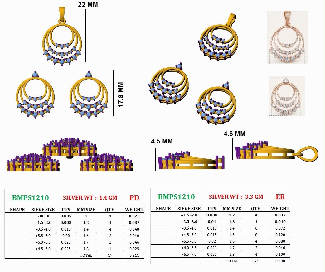 Tara Pendant Set