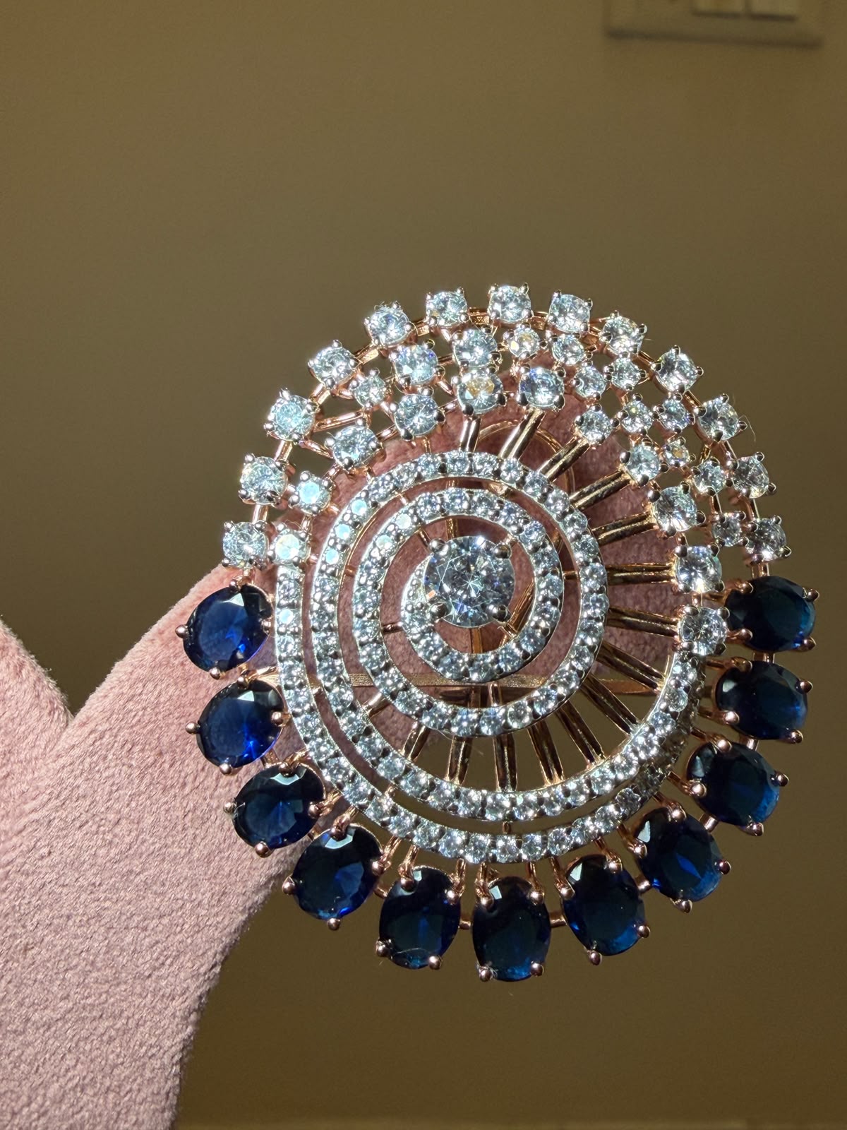Azzure spiral earrings