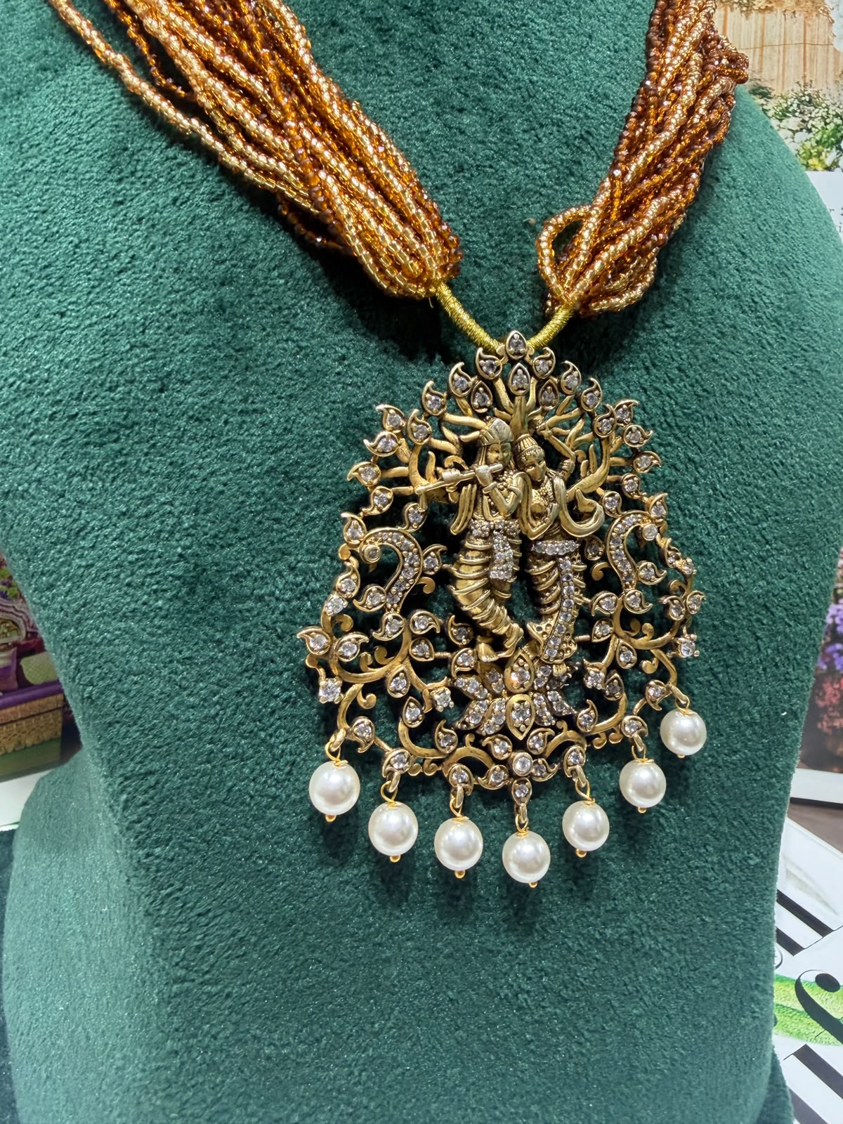 Radha Krishna Necklace