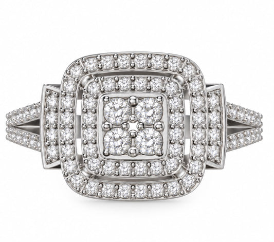 Cushion Precious Ring