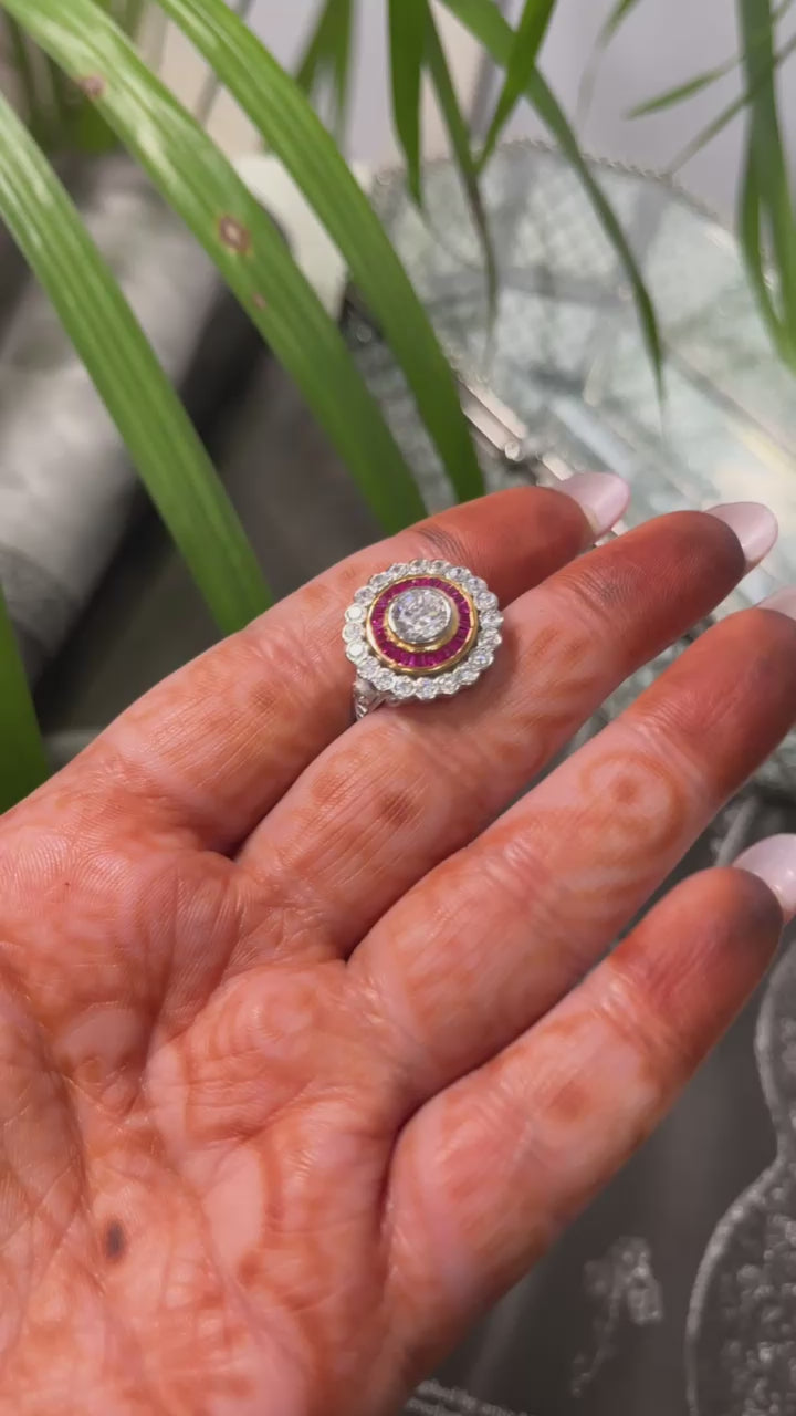 Ruby Channel Ring ETIhouseofsilver