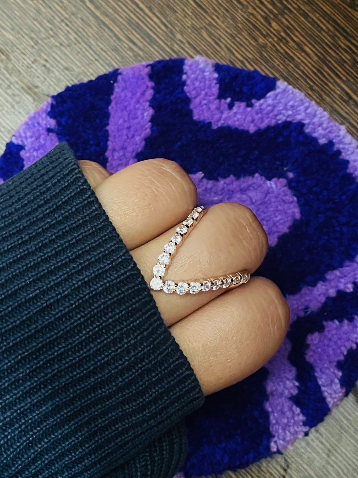 Arav Designer american diamond adjustable ring for women and girls Steel  Cubic Zirconia Gold Plated Ring Price in India - Buy Arav Designer american  diamond adjustable ring for women and girls Steel