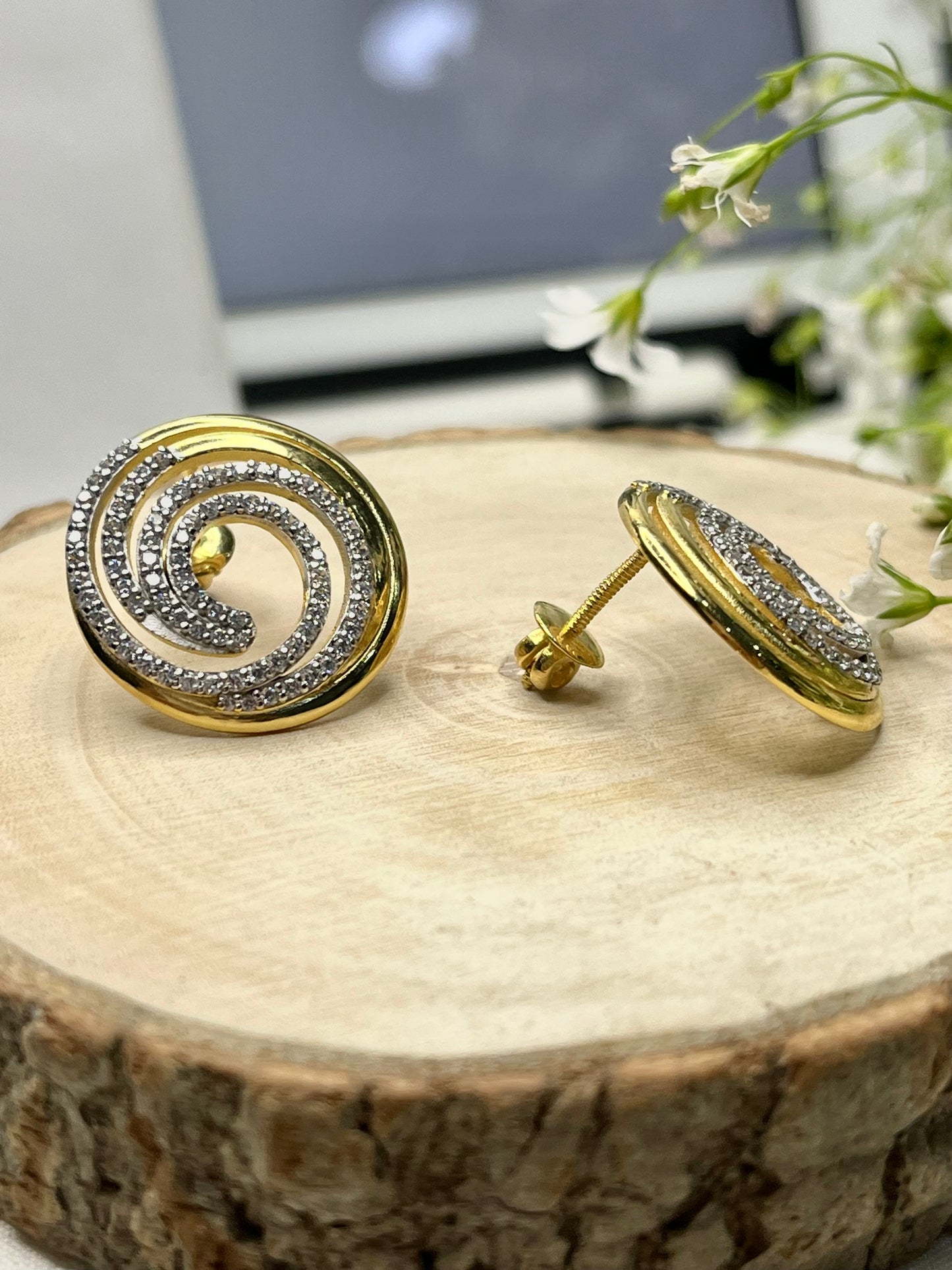 Whorl Earrings