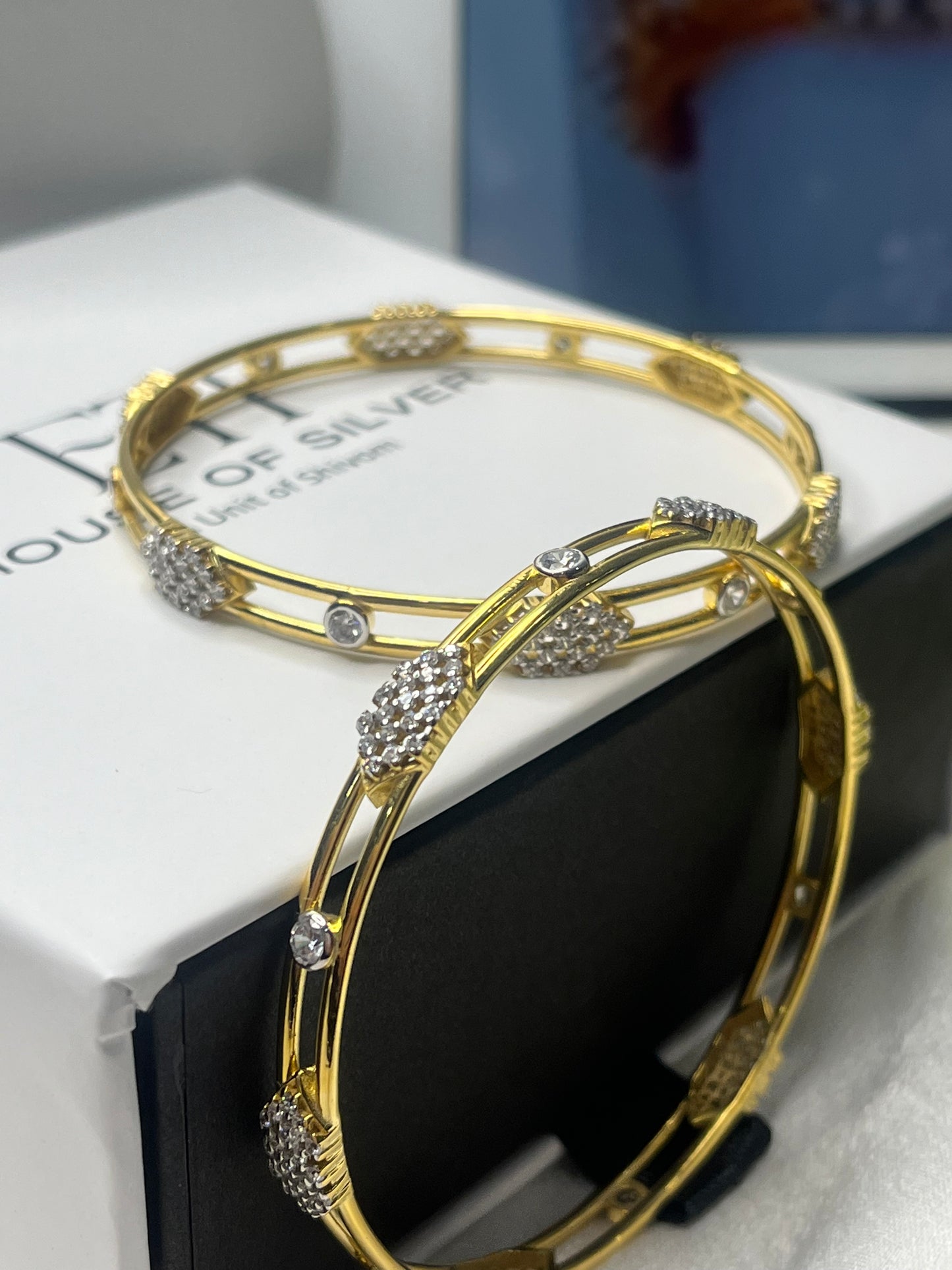 Eternal Stone Bangles (Pair)