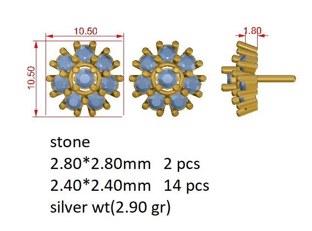 Flower Earrings
